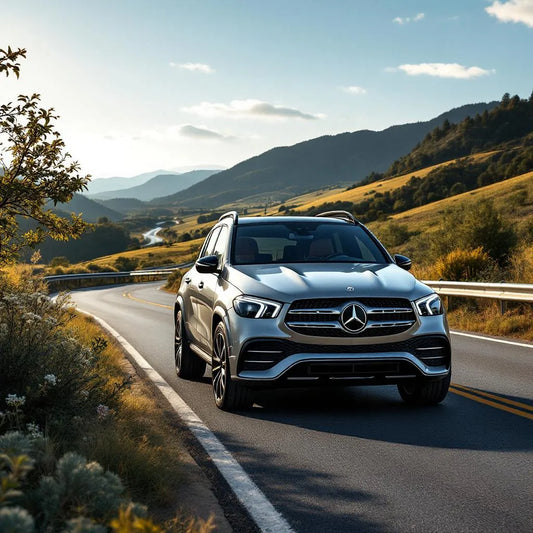 Mercedes GLE W166 Diesel 350d sur route