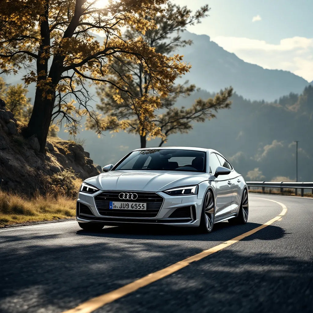 Audi A5 Sportback sur la route
