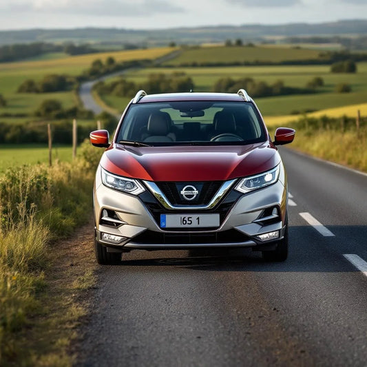 Nissan Qashqai J10 Diesel 1.5 dCi 106 sur route rurale