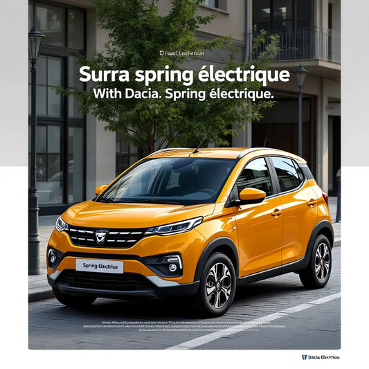 Dacia Spring Électrique dans une ville