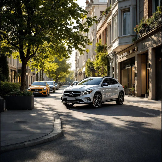 Mercedes GLA H247 Essence GLA 200 vue trois-quarts avant