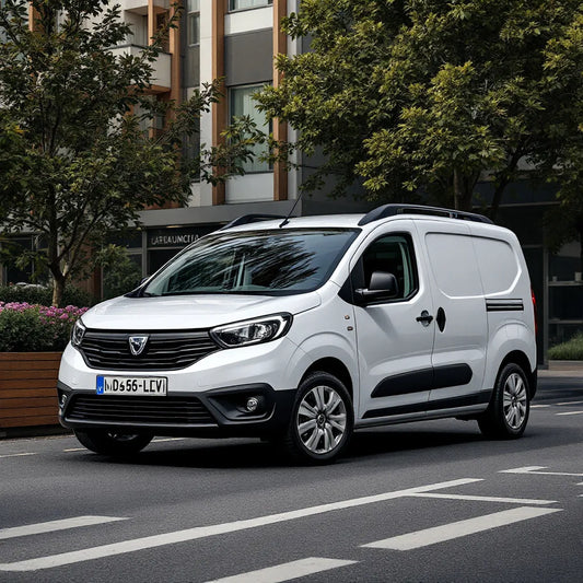 Dacia Dokker Diesel on a city street