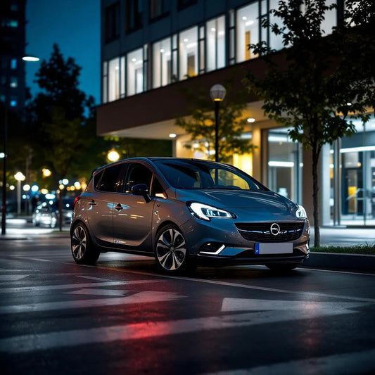 Opel Meriva B Essence 1.4 Turbo 120 grise vue de côté