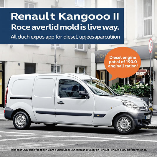 Renault Kangoo II on a city street