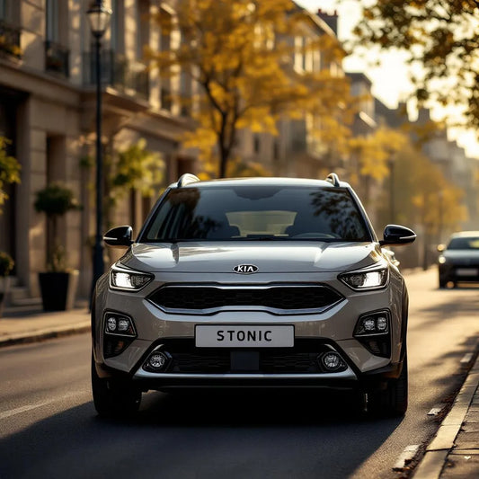 Kia Stonic Diesel 1.6 CRDi 110 garée en ville