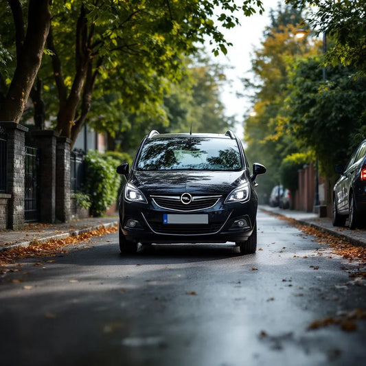 Opel Zafira A Diesel 2.0 DTI 100 garée vue trois-quarts