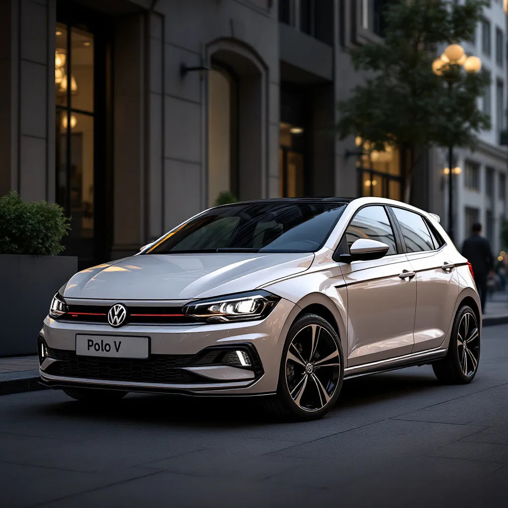 Volkswagen Polo V in urban setting
