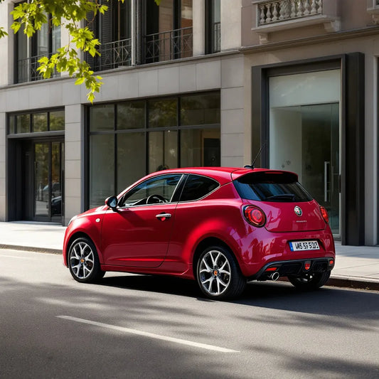 Alfa Romeo MiTo Essence 1.4 MultiAir 135 rouge vue latérale
