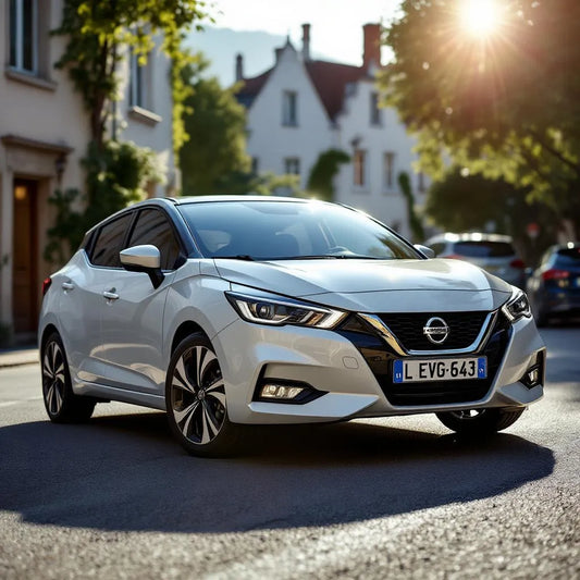 Vue avant de la Nissan Pulsar C13 1.2 DIG-T 115