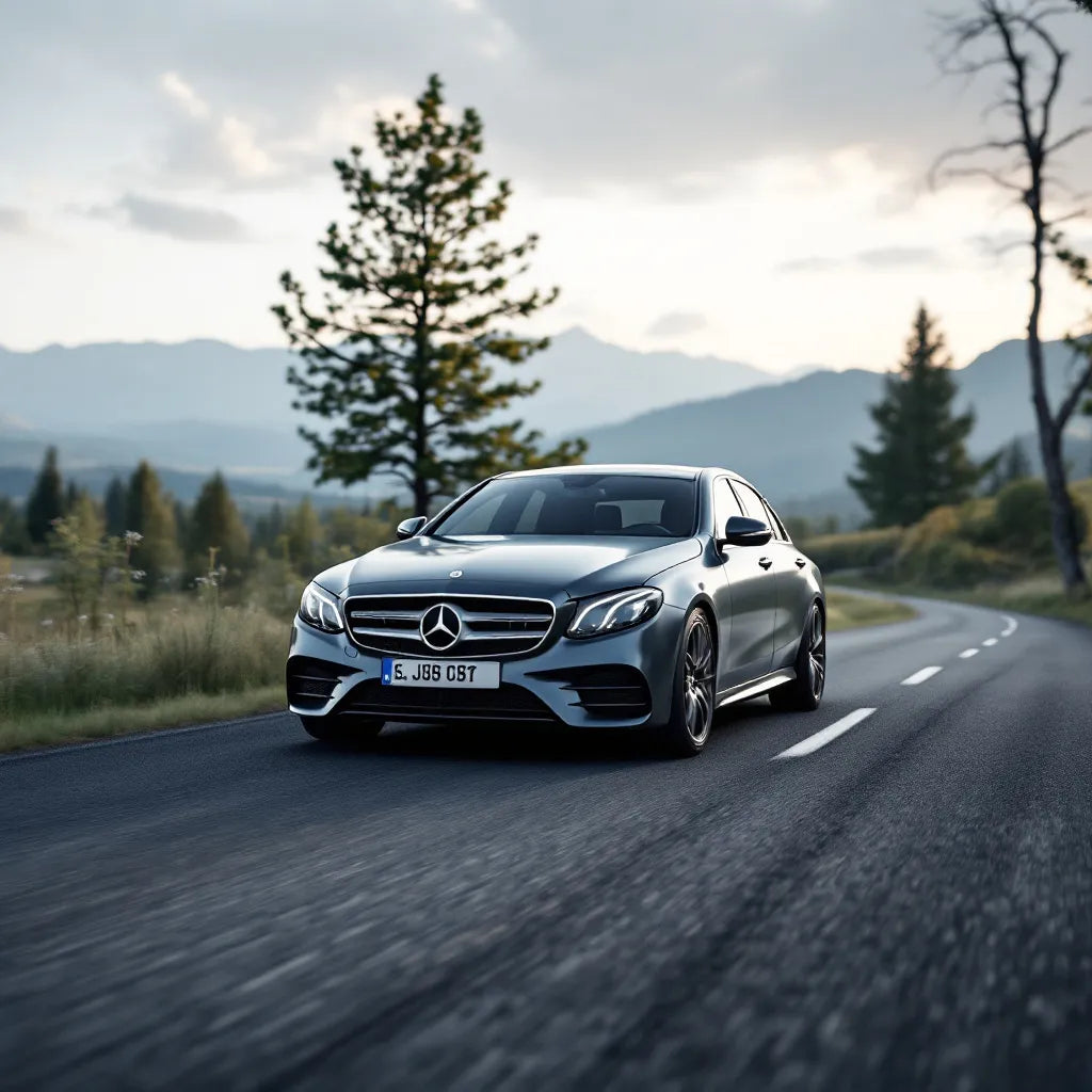 Mercedes-Benz Classe E W212 sur la route