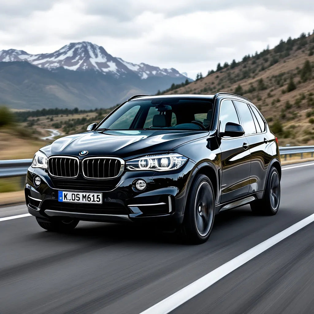 BMW X5 (F15) sur la route