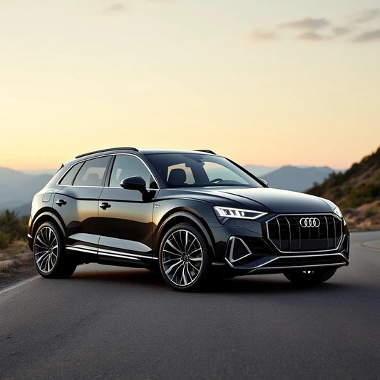 Elegant Audi Q5 (8R) parked on a road