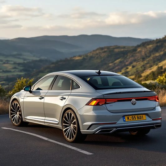 Volkswagen Arteon Diesel 2.0 TDI on a scenic road