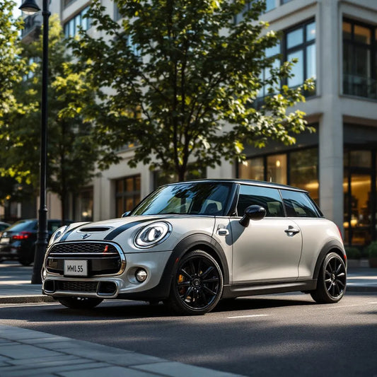 MINI Cooper S R56 Essence 1.6 175 garée en milieu urbain
