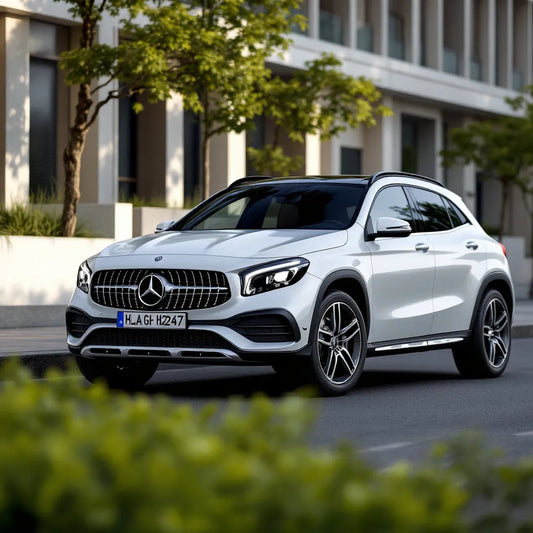 Mercedes-Benz GLA in urban setting