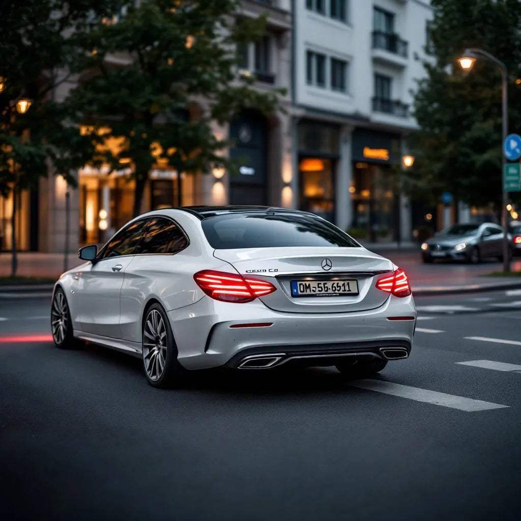 Mercedes-Benz Classe C W204 Diesel C220 CDI OM651 de profil
