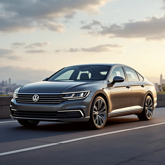 Volkswagen Passat B8 GTE Hybrid in a city setting