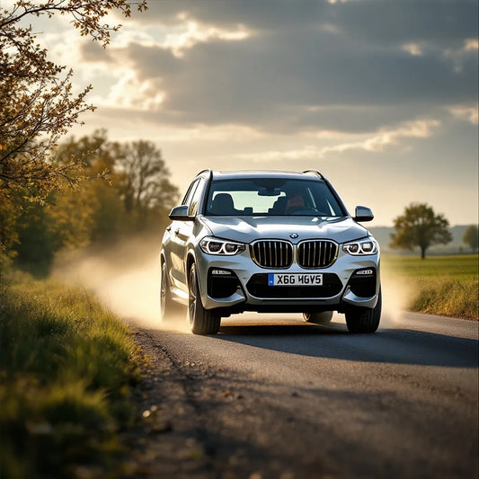 BMW X3 E83 Diesel 2.0d 150ch vue trois-quarts avant