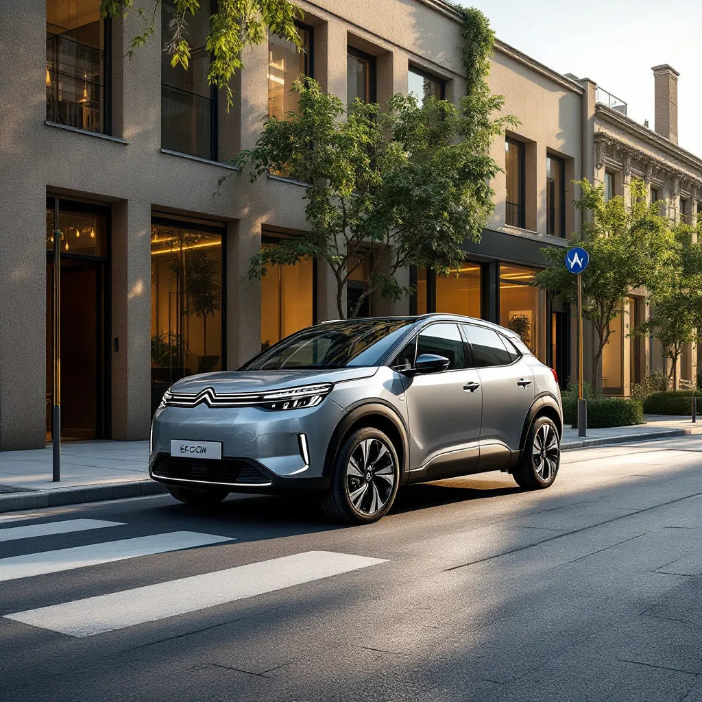 Citroën e-C4 en vue urbaine