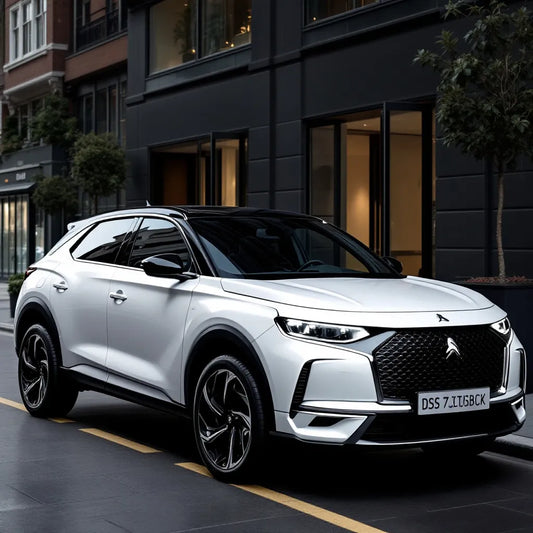 DS 7 Crossback E-Tense parked in city