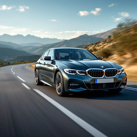 BMW Série 3 F30 Diesel 320d sur la route