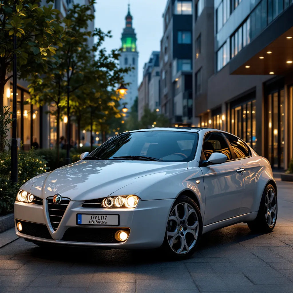 Alfa Romeo 147 Diesel 1.9 JTD 120 en extérieur urbain