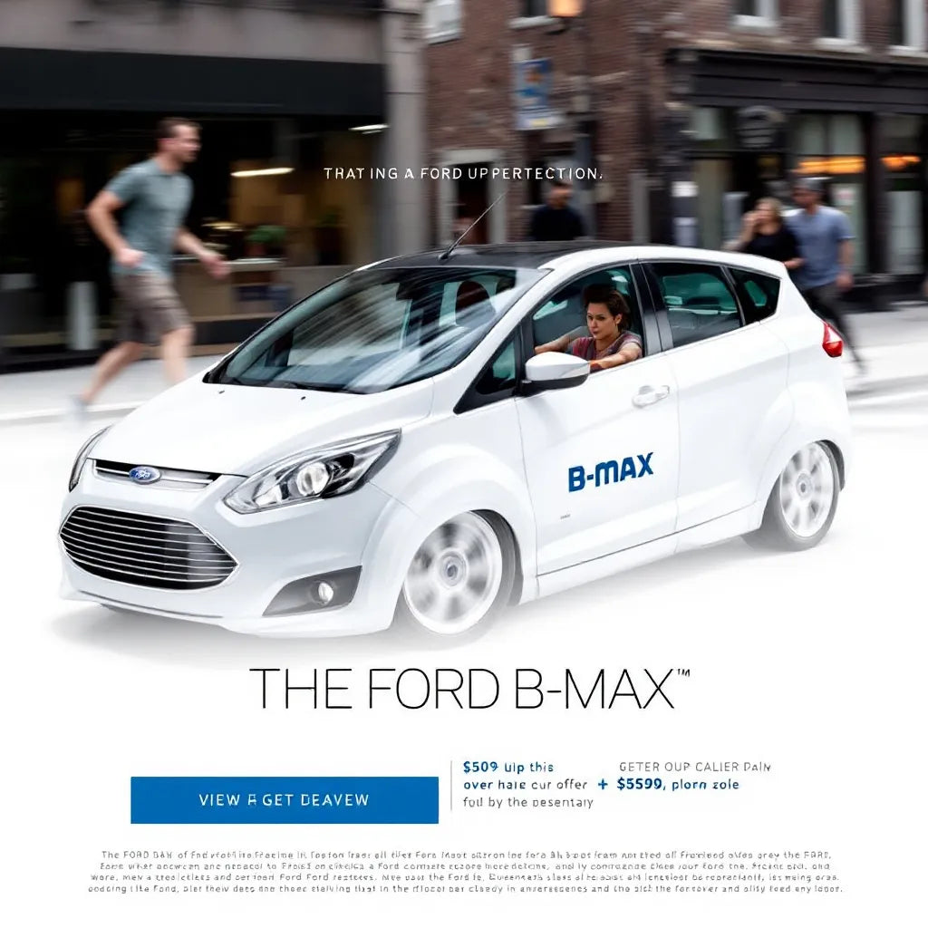 Ford B-Max sur la route