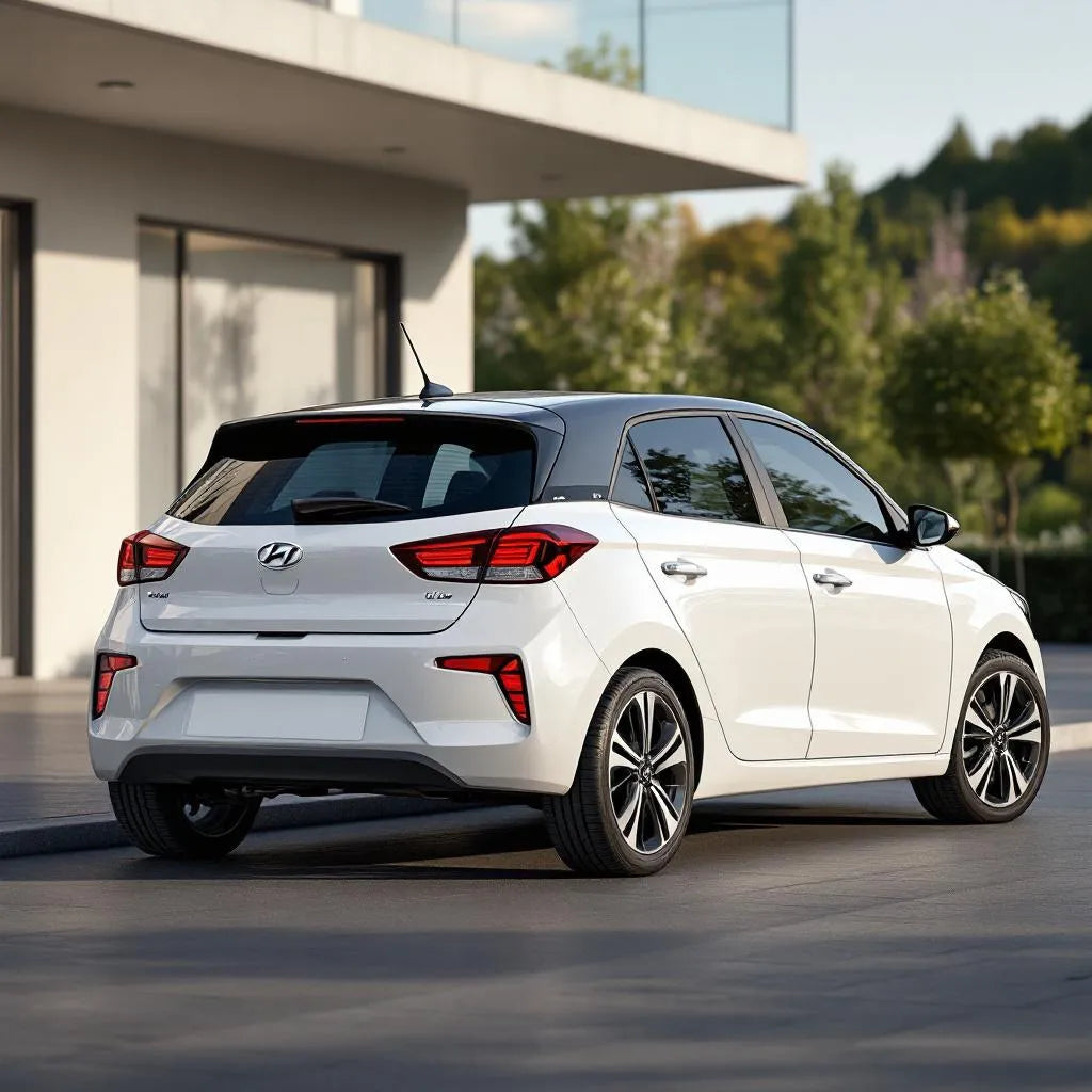 Hyundai i20 Diesel vue latérale