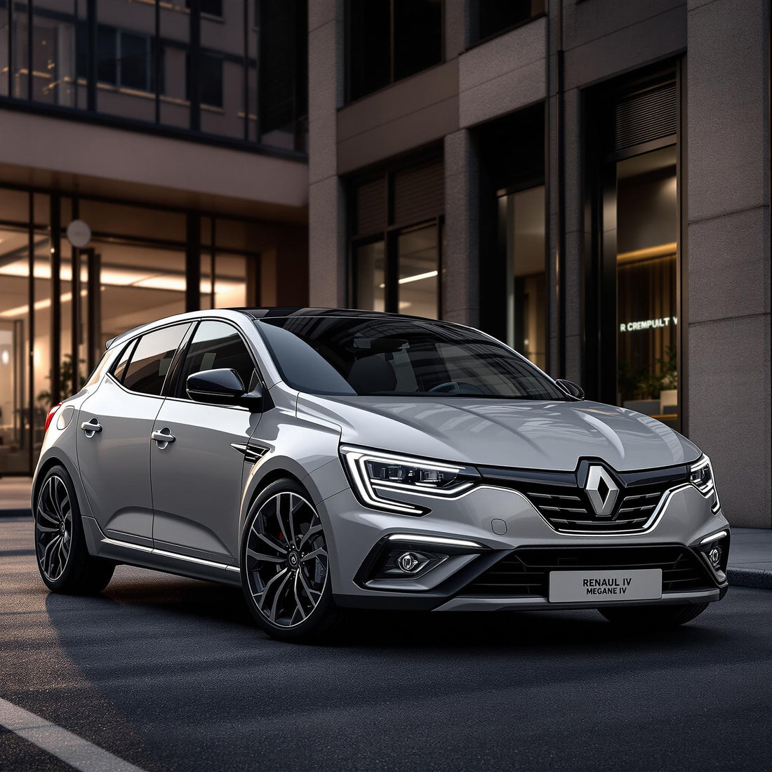 Renault Mégane IV in urban setting