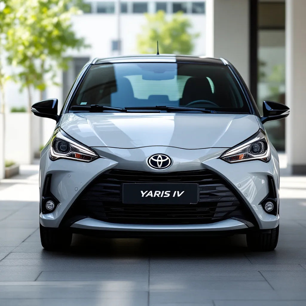 Toyota Yaris IV Hybride 1.5 HSD in urban setting