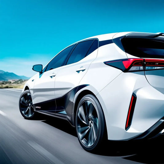 Toyota Auris II sur une route