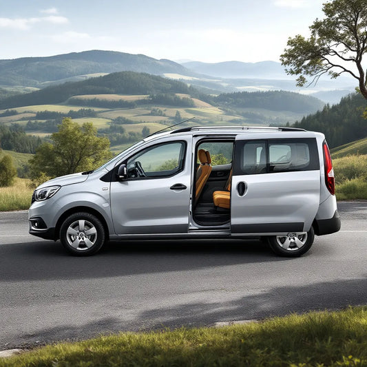 Vue de la Dacia Lodgy en paysage