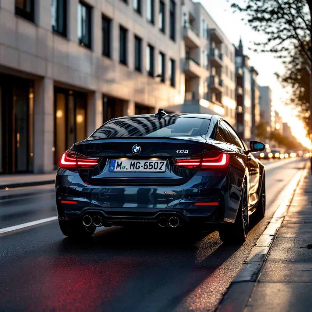 BMW Série 4 Coupé Diesel 420d en extérieur