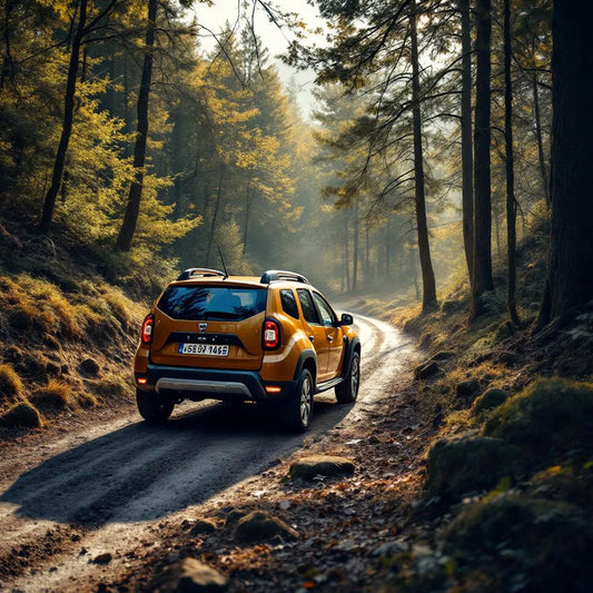 Dacia Duster I 4x4 Diesel 1.5 dCi 110ch sur un chemin de terre