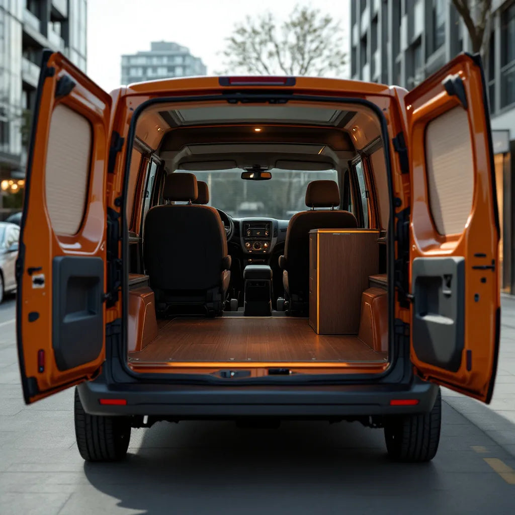 Dacia Dokker 1.2 TCe in a city setting