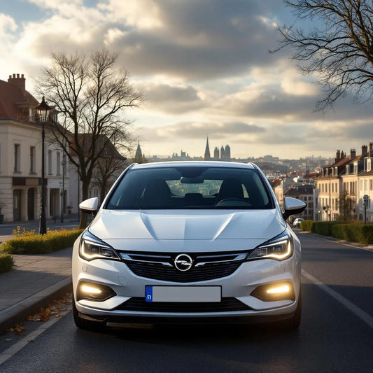 Opel Astra K Diesel 1.6 CDTI 136 garée en ville