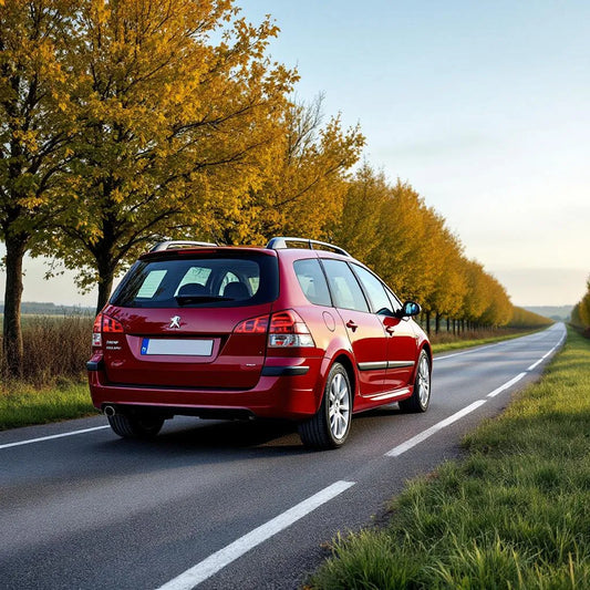 Peugeot 307 SW Essence 1.6 16v 110ch garée extérieure