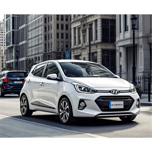 Hyundai i10 en milieu urbain