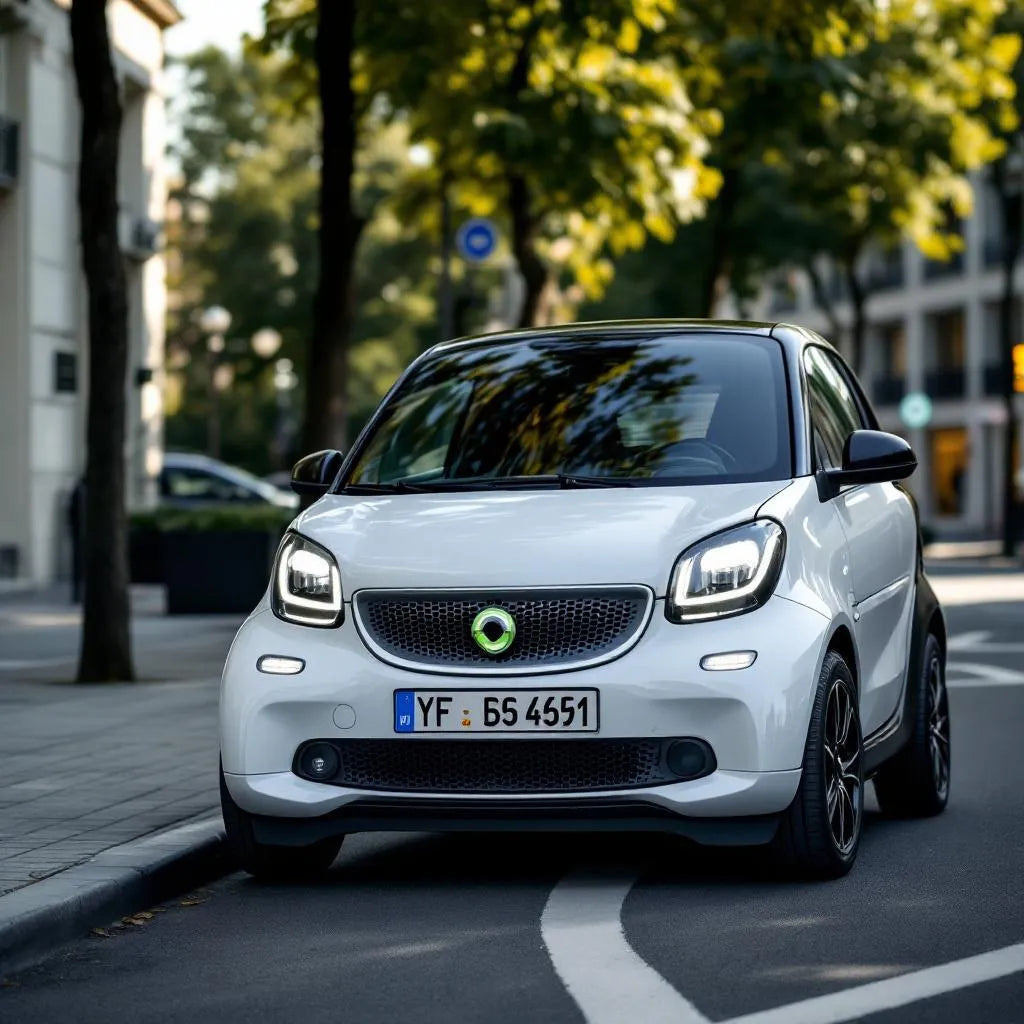 Smart Fortwo Electric Drive (451) en ville