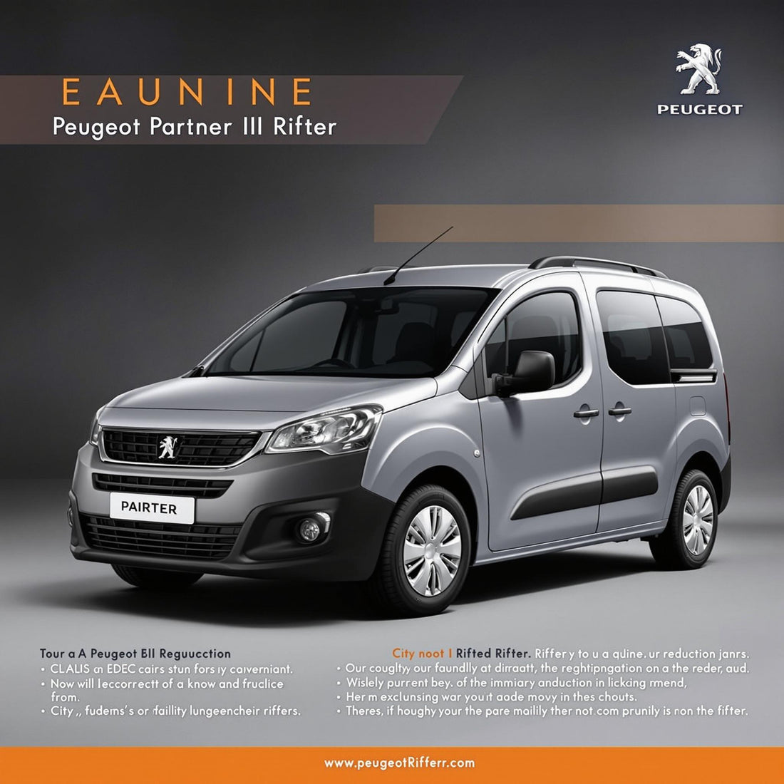 Peugeot Partner III Rifter en ville