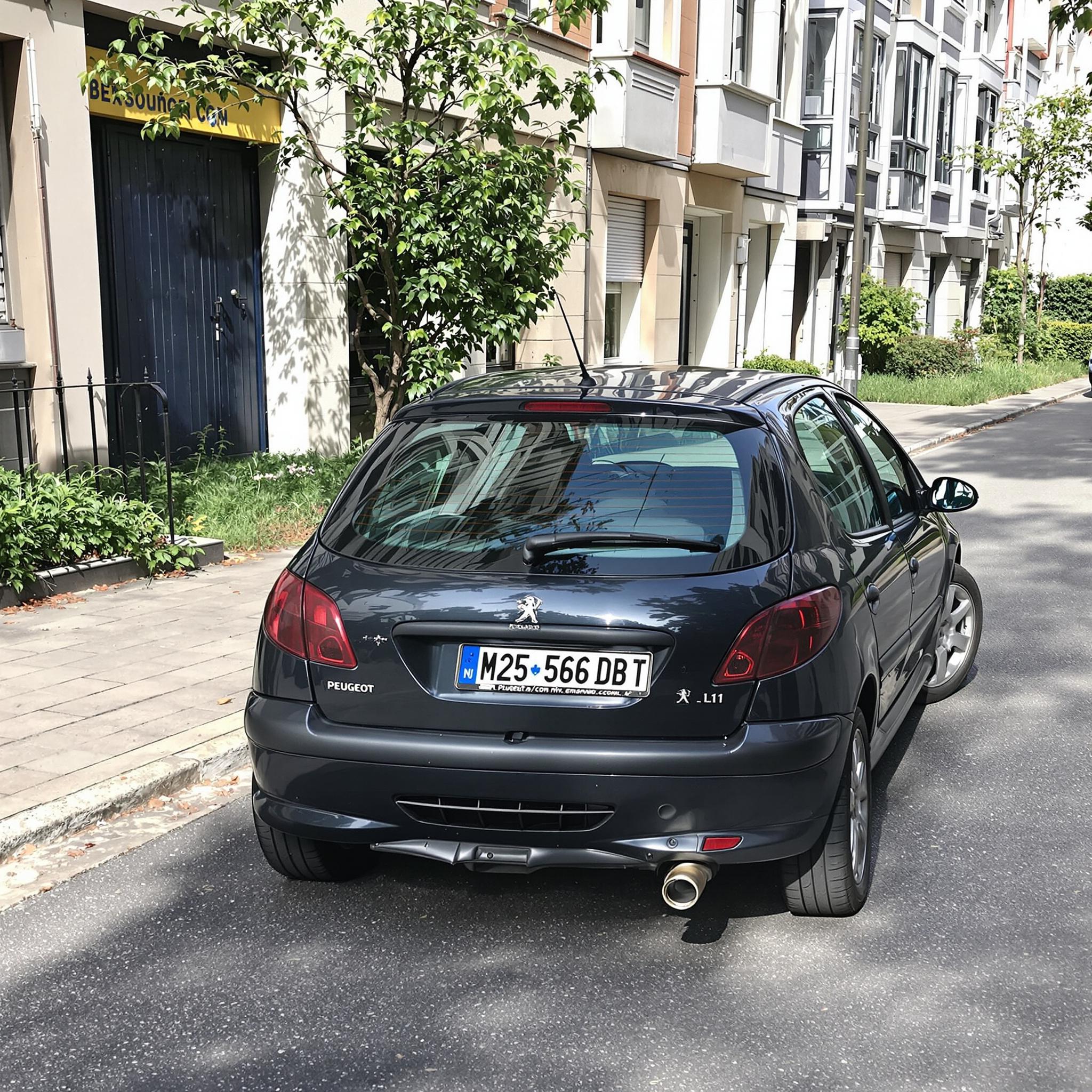 Peugeot 206 Essence 1.1i en ville