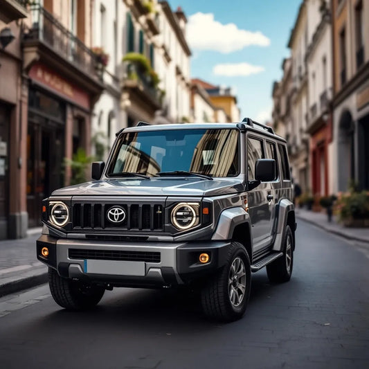 Toyota Urban Cruiser Diesel garé en milieu urbain