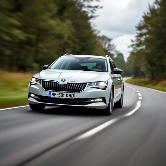Skoda Superb II Diesel 1.9 TDI 105ch sur route