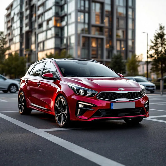 Kia Carens IV Diesel 1.7 CRDi 115ch garée en ville