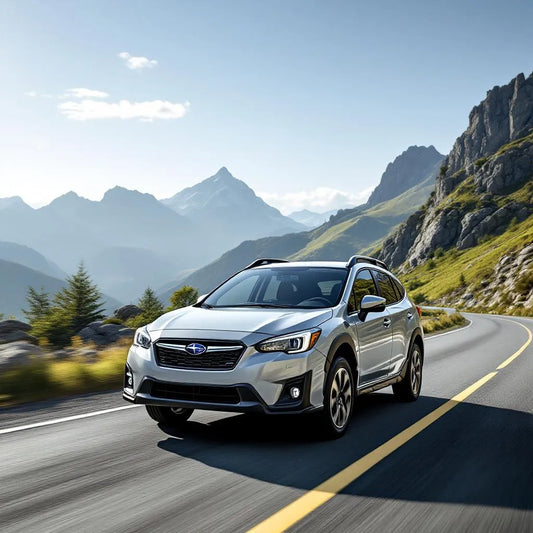 Subaru XV Essence 1.6i 114ch sur route de montagne
