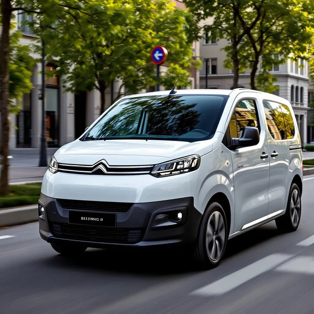 Citroën Berlingo électrique en ville
