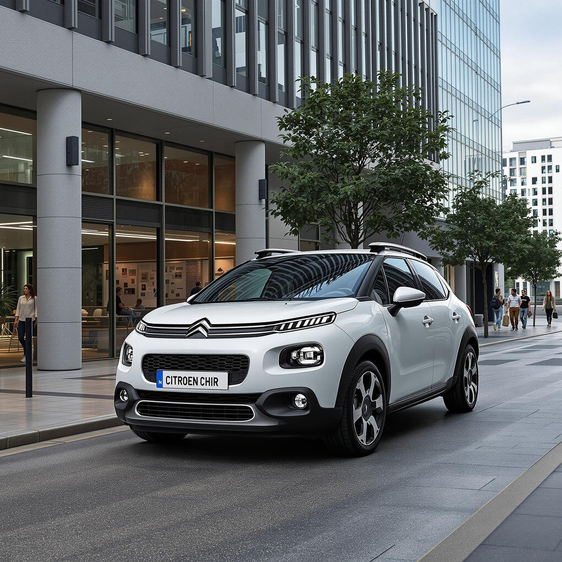 Citroën C3 III sur une route urbaine