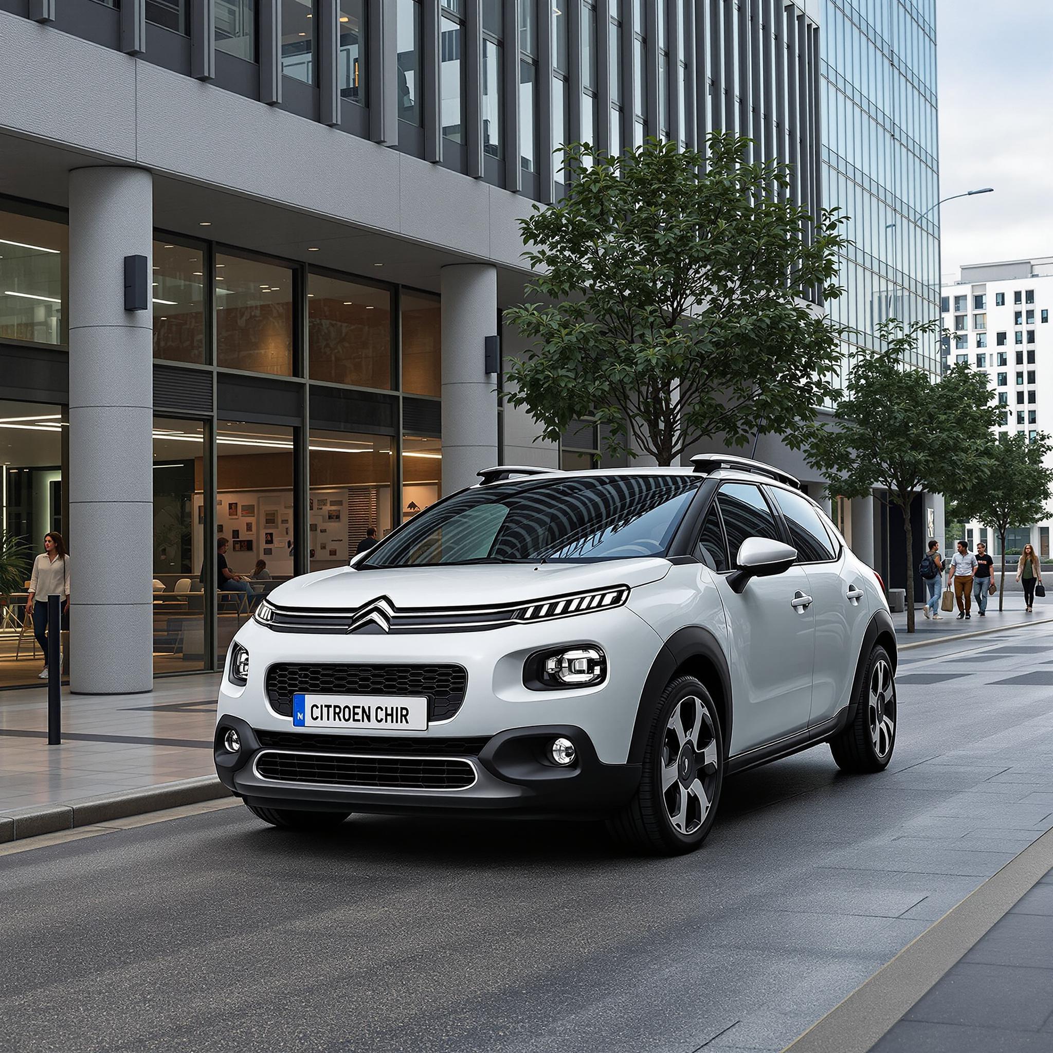 Citroën C3 III sur une route urbaine