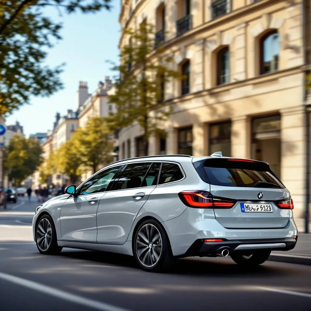 BMW Série 2 Gran Tourer Diesel 216d garée