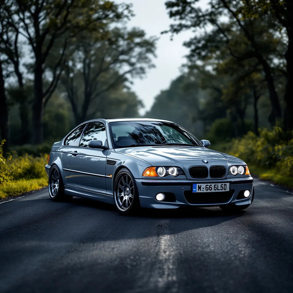BMW Série 3 E46 Diesel 320d vue de profil